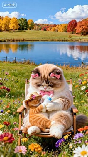 Пушистое семейство