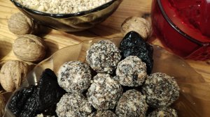 ПП-лакомство❤️/вкусные полезные домашние конфеты/грецкий орех источник омега-3 витаминов и минералов