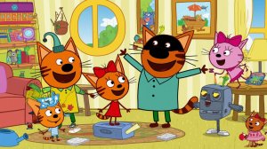 Три Кота / День Рождения Карамельки / Мультик ТРИ КОТА