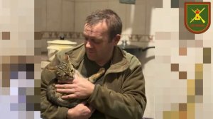 Наши верные друзья бойцов 123 Бригады "Самарканда"