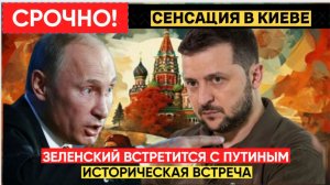 Сигнал Москве из Киева Зеленский  хочет  встретиться с Путиным — Подробности