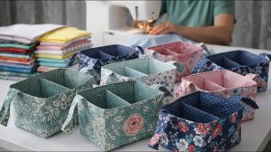 Сшила идеальную корзинку за 15 минут! Сможет каждый!