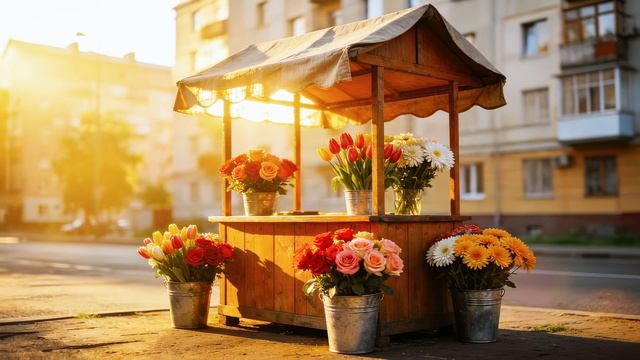 Рекламный ролик для цветочного 🌹 бизнеса. #нейрореклама #ии #бизнес #цветы #монтаж #озвучка