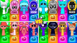 ВСЕ СПРУНКИ МЕГАМИКС 173-176 уровни - Мультики про Спрунке | МУЛЬТФИЛЬМЫ SPRUNKI в Tiles Hop