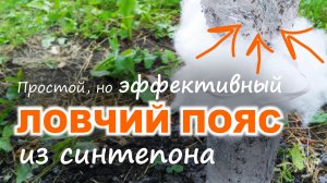 Как сделать ЛОВЧИЙ ПОЯС из СИНТЕПОНА. Простой и рабочий