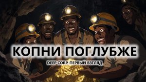 🔥КОПНИ ПОГЛУБЖЕ I ПЕРВЫЙ ВЗГЛЯД | Deep Corp