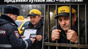Как сделать путевой лист для такси и не сесть с тюрьму!