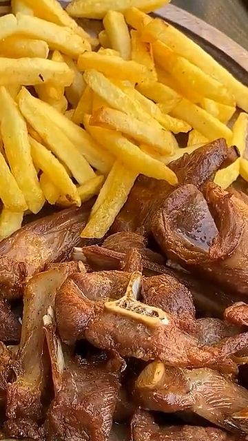 Вагури — блюдо бухарской кухни из барашка с картошкой фри Узбекистан Равшан Ходжиев #provedu