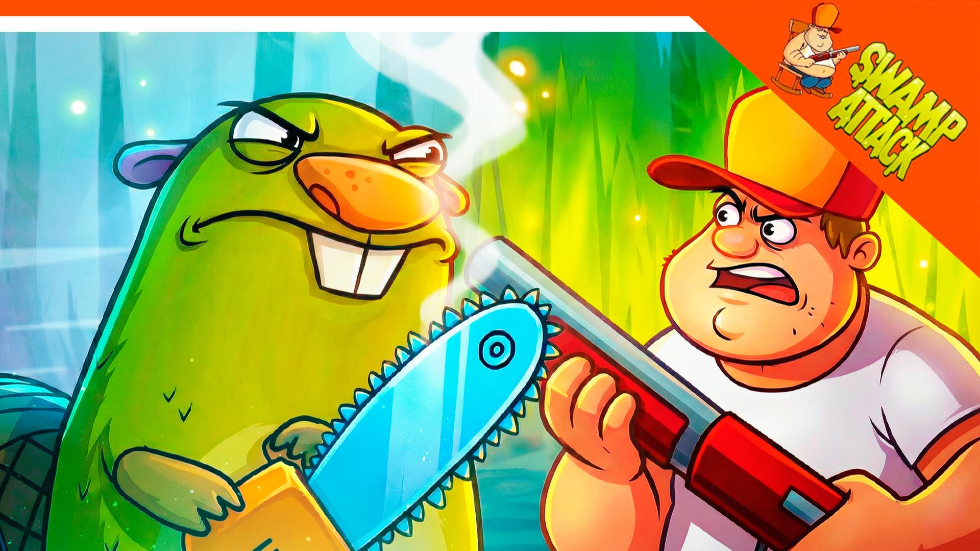 🔥 БОСС БОБЕР С БЕНЗОПИЛОЙ! СВАМП АТАК 2026 🐊 ЗАЩИТИ СВОЕ БОЛОТО 🔥Swamp Attack Прохождение смотреть онлайн