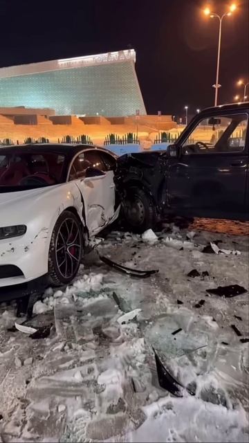 Дорогая встреча Нивы с Bugatti смотреть онлайн