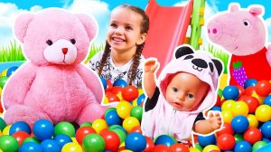 Игры на детской площадке с куклой Беби Бон 👧 | Кукольные истории для девочек | Видео для детей