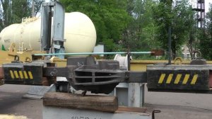 Испытание автосцепки СА-3 на разрыв