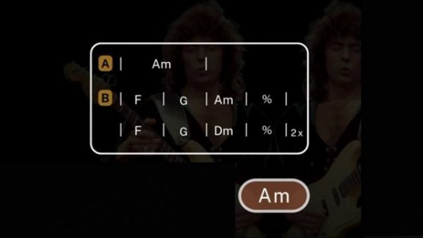 Tasty Rock Guitar Backing Track in Am
