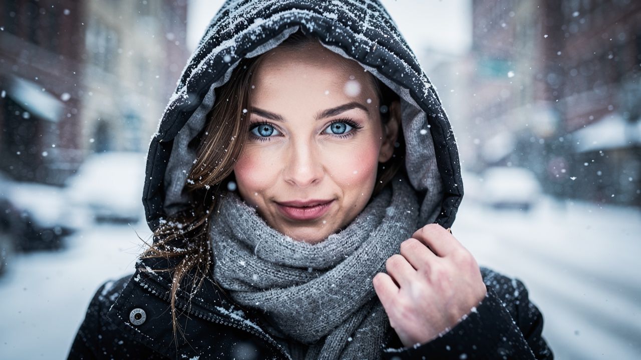 Сильный снегопад в Чикаго Южная сторона под снежным штормом ❄️🌨️ смотреть онлайн