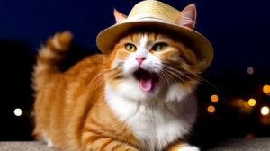 Кот Мурлыка. Котоклип. Поёт детский хор.