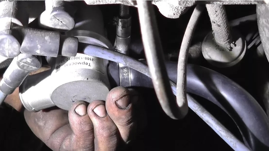 ЗАМЕНА ТЕРМОСТАТА ВАЗ 21099