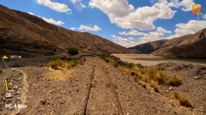 🇧🇴 Боливия - на поезде по маршруту из Аточа в Тупиза, вид из кабины / 2025