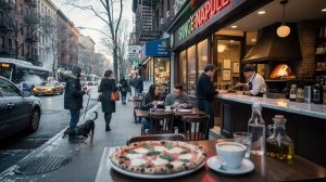 Зимний Нью-Йорк Верхний Вест-Сайд прогулка и ужин в Song’e Napule 2026 ❄️