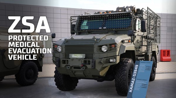 ZSA Protected Medical Evacuation Vehicle