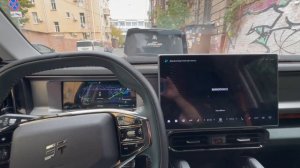 Jetour T2 навигатор на приборку