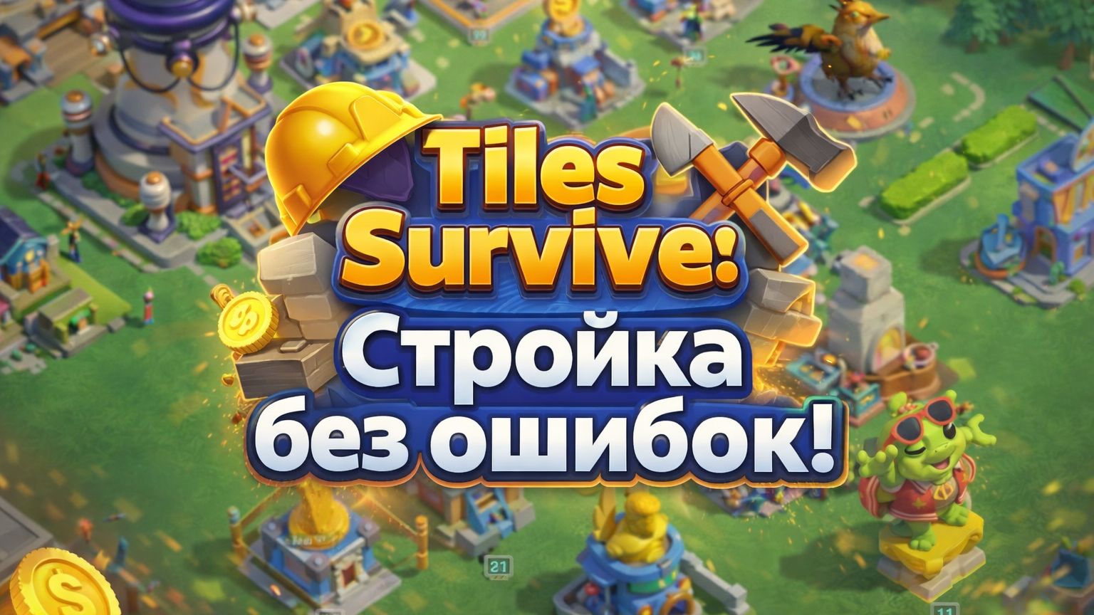 TILES SURVIVE. Эпизод 2. Стройка без ошибок. СИСТЕМА СТРОЙКИ, которая экономит ресурсы и время смотреть онлайн