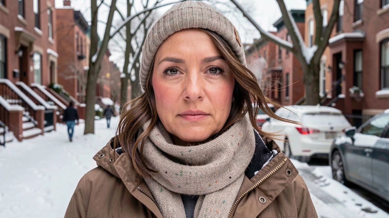 Зимний Чикаго район Логан Сквер спокойная прогулка по кварталу ❄️ смотреть онлайн