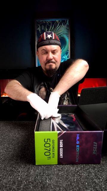 RTX 5070 Ti на максималках — мощь, холод и аниме-стиль с характером смотреть онлайн