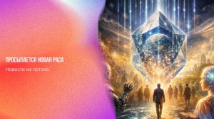 Новости из потока. Просыпается новая раса | Ченнелинг Numerorum