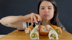 Mukbang ASMR|Подписывайтесь на канал🍣✨ 💜✨