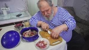 Вкусный кекс с домашним салом Быт в сельском доме ПОДВАЛ ИЛЬИЧА ассорти за день