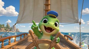 ДИНОЗАВРИК КАПИТАН - Песенка мультик для мальчиков