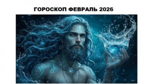 ВОДОЛЕЙ - ГОРОСКОП НА ФЕВРАЛЬ 2026 / AQUARIUS - HOROSCOPE FOR FEBRUARY 2026 #астропрогноз #водолей
