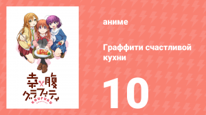 Граффити счастливой кухни 1 сезон 10 серия «Хрустящий и жевательный» (аниме-сериал, 2015)