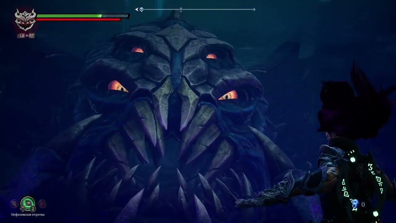 Darksiders III (Стрим 6 - Боссы Чревоугодие (Кракен) и Пламенный страж (Избранный), Шрам)