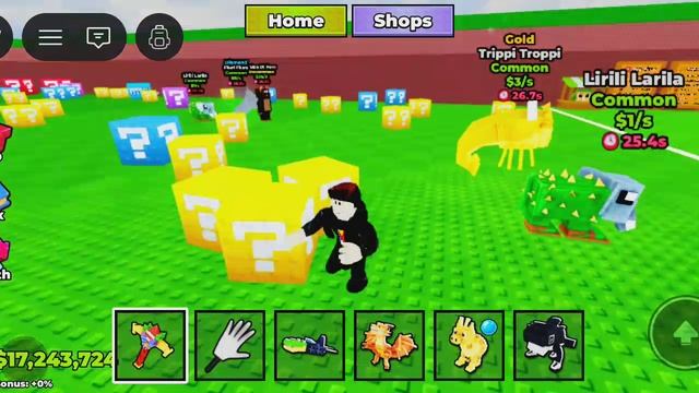 Сломал лаки блок и получил бреинрот