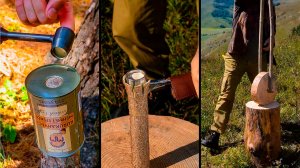 Навыки выживания: полезные ИДЕИ и ОТЛИЧНЫЕ походные Хитрости в лесу #бушкрафт #поход #лайфхаки