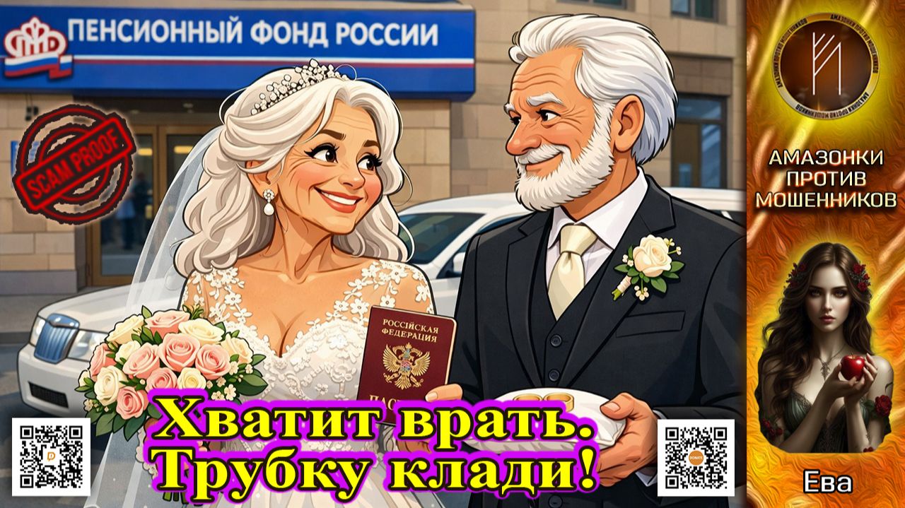 ЕВА / МОШЕННИЧЕСТВО НЕ ПРОЙДЕТ / ДО СВИДАНЬЯ УБОГИЙ / ОСТОРОЖНО МОШЕННИКИ