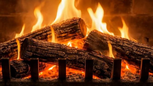 Тепло Каминa, Спокойный Треск и Атмосфера для Глубокого Сна 🔥БЕЗ РЕКЛАМЫ🔥