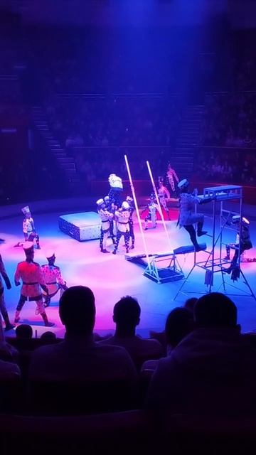 Цирк Аскольда Запашного, трюки акробатов смотреть онлайн