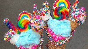 Делаем правильное полезное мороженое Ника и папа