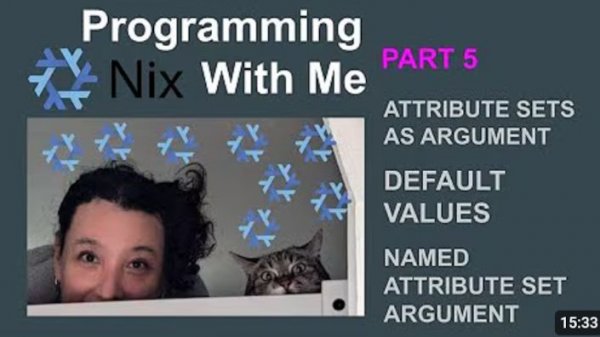 Learn Together Nix Programming | Part 5 - Functions: attribute set arguments, default arguments