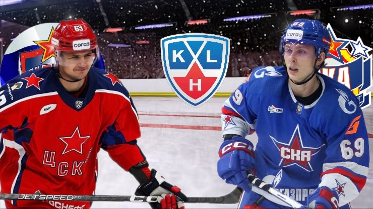 ХОККЕЙ ЧЕМПИОНАТ КХЛ. ЦСКА - СКА. ТЕКСТОВАЯ ОНЛАЙН ТРАНСЛЯЦИЯ. смотреть онлайн