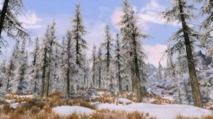 Холодное утро в Скайриме