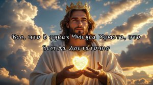 Проповедь: "Всё, что в руках Иисуса Христа, это всегда достаточно"
