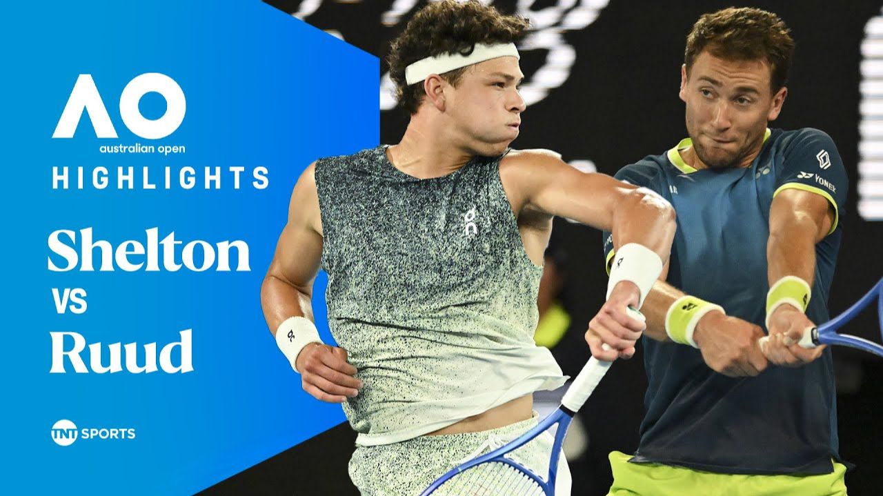 26.01.2026 | ОБЗОР ИГРЫ | Бен Шелтон - Каспер Рууд | 4-й круг | AO 2026 | Highlights