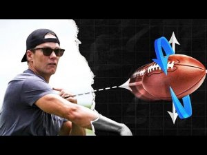 Главный секрет хорошего броска в футболе feat. Том Брэди [Veritasium]