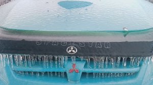 Обледенения в южных районах Mitsubishi ✅📌 📍