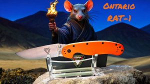 Обзор ножа - Ontario RAT-1. Культовая Крыса еще актуальна?