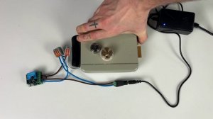 Настройка комплект электромеханический замок PS-Link KIT-EML-RP с радиореле и блоком питания