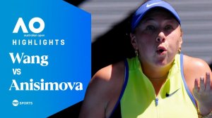 26.01.2026 | ОБЗОР ИГРЫ | Ван Синьюй - Аманда Анисимова | 4-й круг | AO 2026 | Highlights